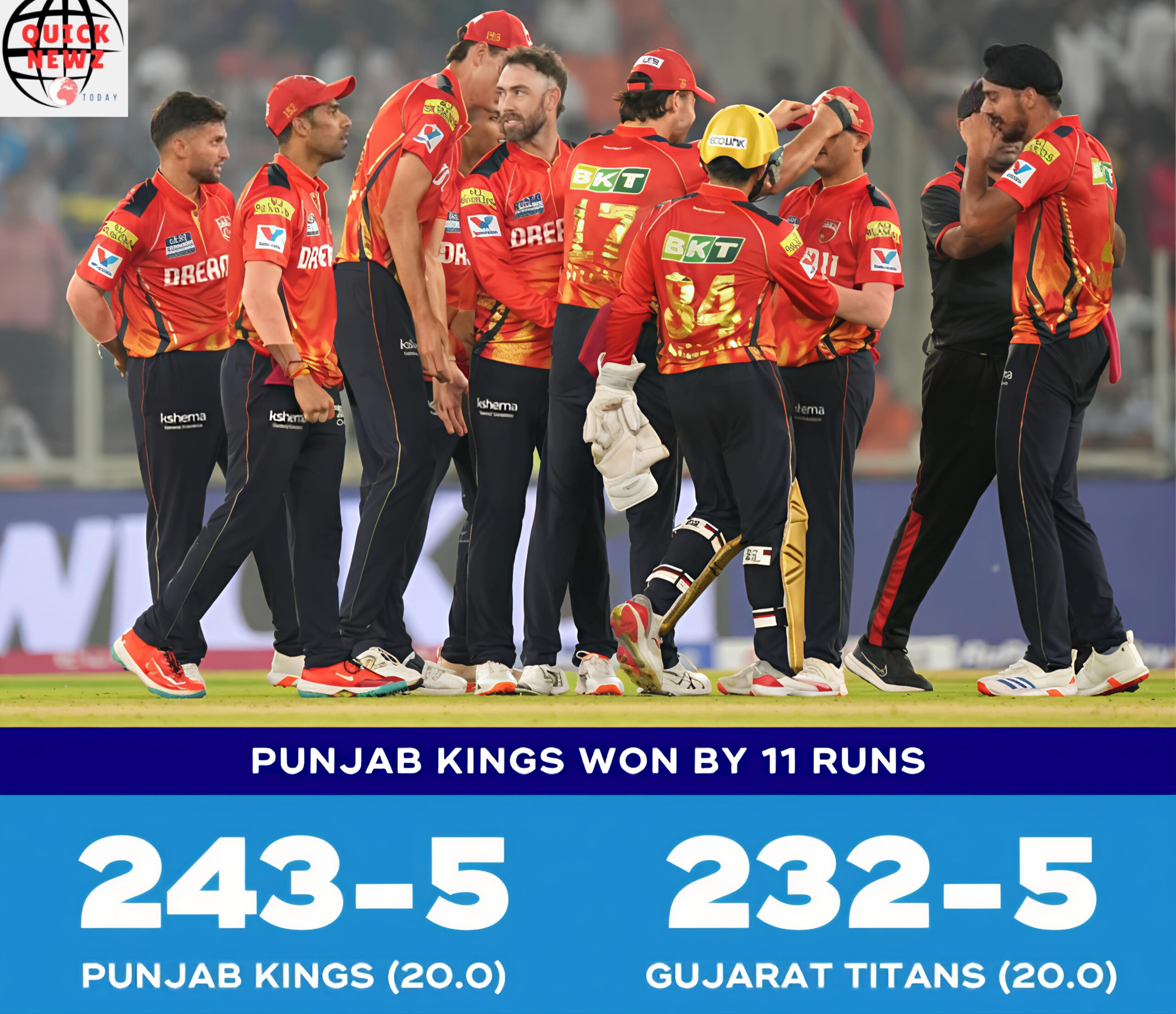 IPL 2025: ಶ್ರೇಯಸ್ ಅಯ್ಯರ್ ಅದ್ಭುತ ಪ್ರದರ್ಶನ – ಗುಜರಾತ್ ಟೈಟನ್ಸ್ ವಿರುದ್ಧ ಪಂಜಾಬ್ ಕಿಂಗ್ಸ್ ಗೆ ರೋಚಕ ಗೆಲುವು
