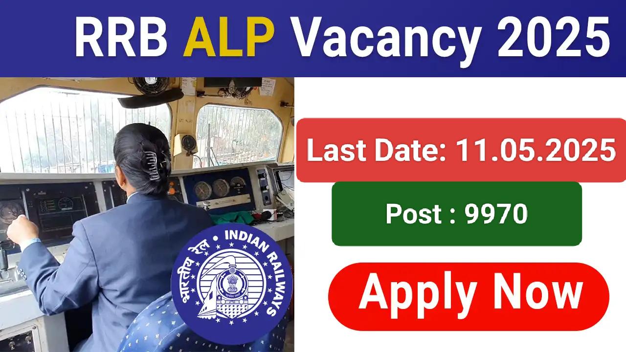ಭಾರತೀಯ ರೈಲ್ವೆ ಅಸಿಸ್ಟಂಟ್ ಲೋಕೋ ಪೈಲಟ್ ನೇಮಕಾತಿ 2025 – 9970 ಹುದ್ದೆಗಳಿಗೆ ಅರ್ಜಿ ಆಹ್ವಾನ! ಇಲ್ಲಿದೆ ಡೈರೆಕ್ಟ್ ಲಿಂಕ್