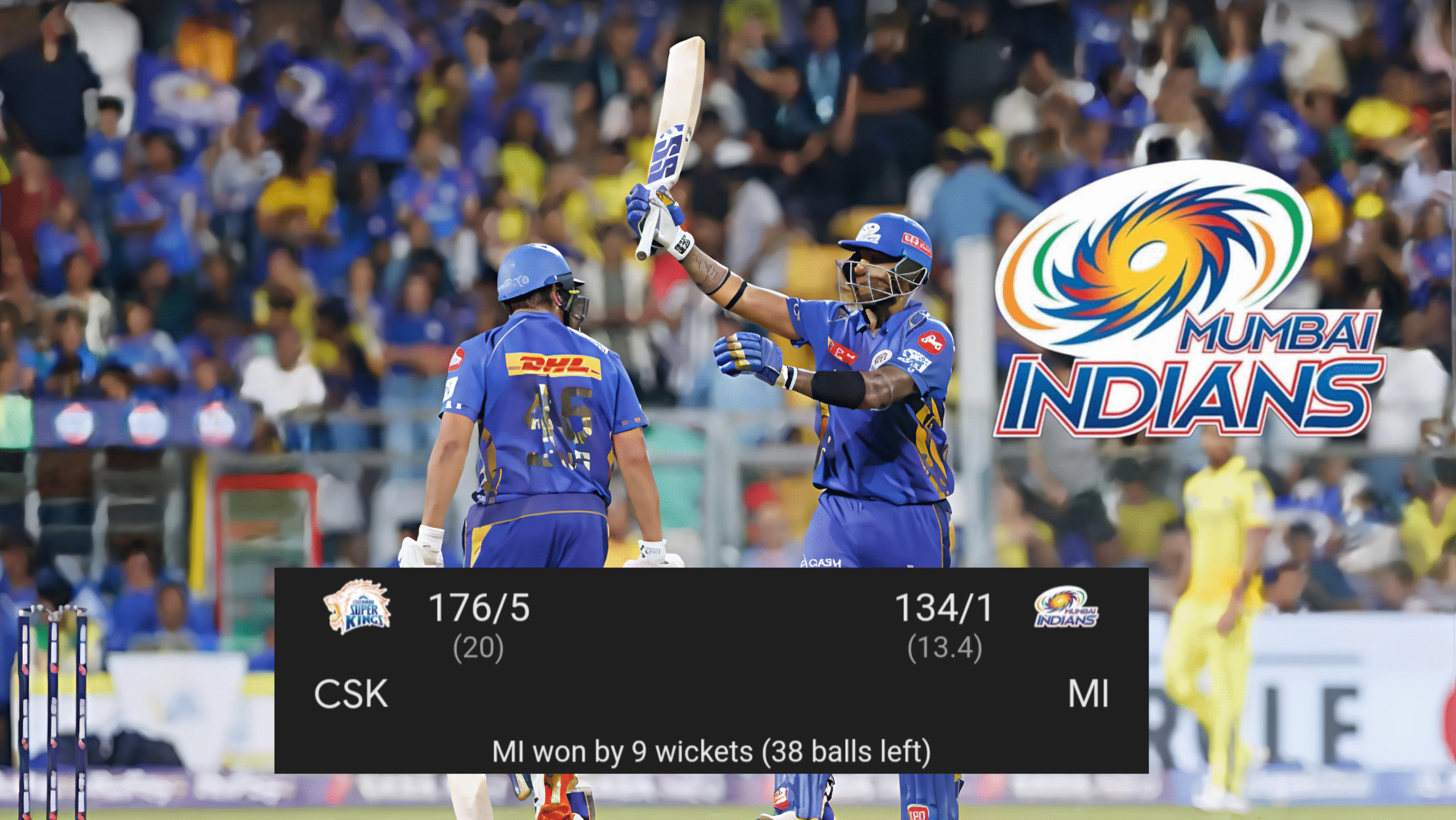 IPL 2025: MI vs CSK – ಸೂರ್ಯ ಮತ್ತು ರೋಹಿತ್ ಅಬ್ಬರಕ್ಕೆ ಮಂಕಾದ ಧೋನಿ ಪಡೆ; ಚೆನ್ನೈ ವಿರುದ್ಧ ಮುಂಬೈ ಇಂಡಿಯನ್ಸ್ ಭರ್ಜರಿ ಜಯ
