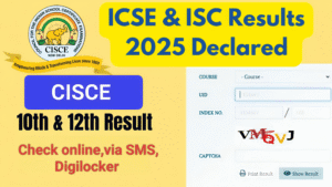 ICSE & ISC Results 2025 Declared: Quick and Easy Ways for Students to Check Scores Online, via SMS and DigiLocker