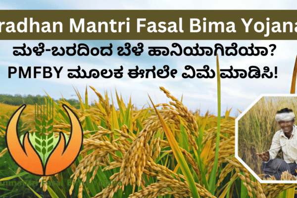 Pradhan Mantri Fasal Bima Yojana: ಮಳೆ-ಬರದಿಂದ ಬೆಳೆ ಹಾನಿಯಾಗಿದೆಯಾ? PMFBY ಮೂಲಕ ಈಗಲೇ ವಿಮೆ ಮಾಡಿಸಿ! ಸಂಪೂರ್ಣ ಮಾಹಿತಿ ಇಲ್ಲಿದೆ