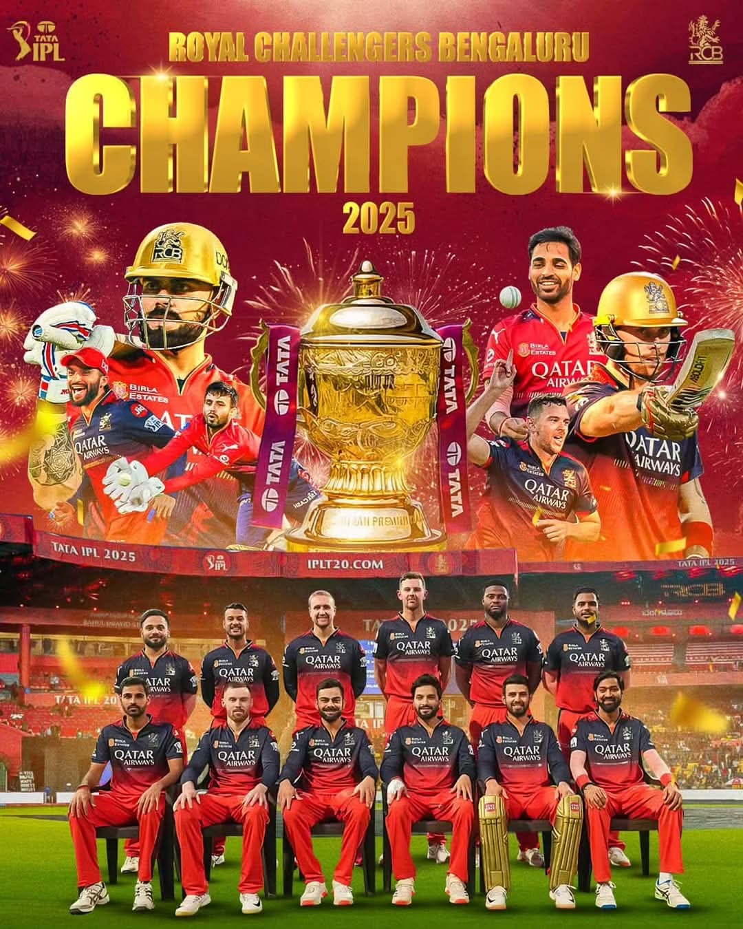 IPL 2025: Ee Sala Cup Namde : 18 ವರ್ಷದ ನಿರೀಕ್ಷೆಗೆ ಕೊನೆ –ವಿರಾಟ್ ಕೊಹ್ಲಿಗೆ ಕೊನೆಗೂ ಕಪ್ – RCB ಐತಿಹಾಸಿಕ ವಿಜಯ!