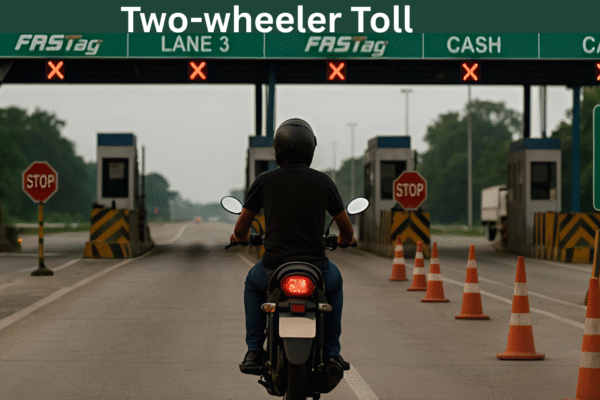 Two-wheeler Toll: ದ್ವಿಚಕ್ರ ವಾಹನಗಳಿಗೂ ಟೋಲ್ ಶುಲ್ಕ: ಹೆದ್ದಾರಿಗಳಲ್ಲಿ ಬೈಕ್ ಸವಾರರಿಗೆ ಶಾಕ್! ಜುಲೈ 15ರಿಂದ ಹೊಸ ನಿಯಮ ಜಾರಿ! Two-wheeler Toll: ದ್ವಿಚಕ್ರ ವಾಹನಗಳಿಗೂ ಟೋಲ್ ಶುಲ್ಕ: ಹೆದ್ದಾರಿಗಳಲ್ಲಿ ಬೈಕ್ ಸವಾರರಿಗೆ ಶಾಕ್! ಜುಲೈ 15ರಿಂದ ಹೊಸ ನಿಯಮ ಜಾರಿ!