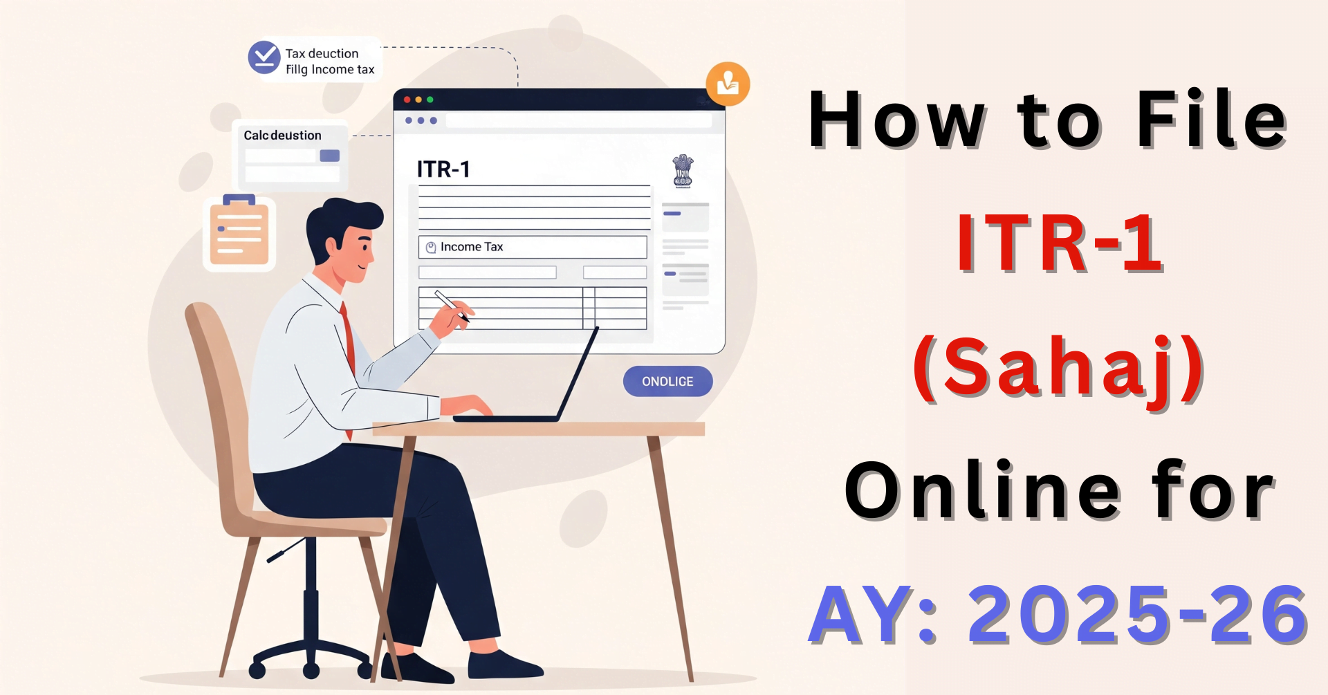 Master ITR-1 AY 2025-26: File Taxes Easily & Swiftly!