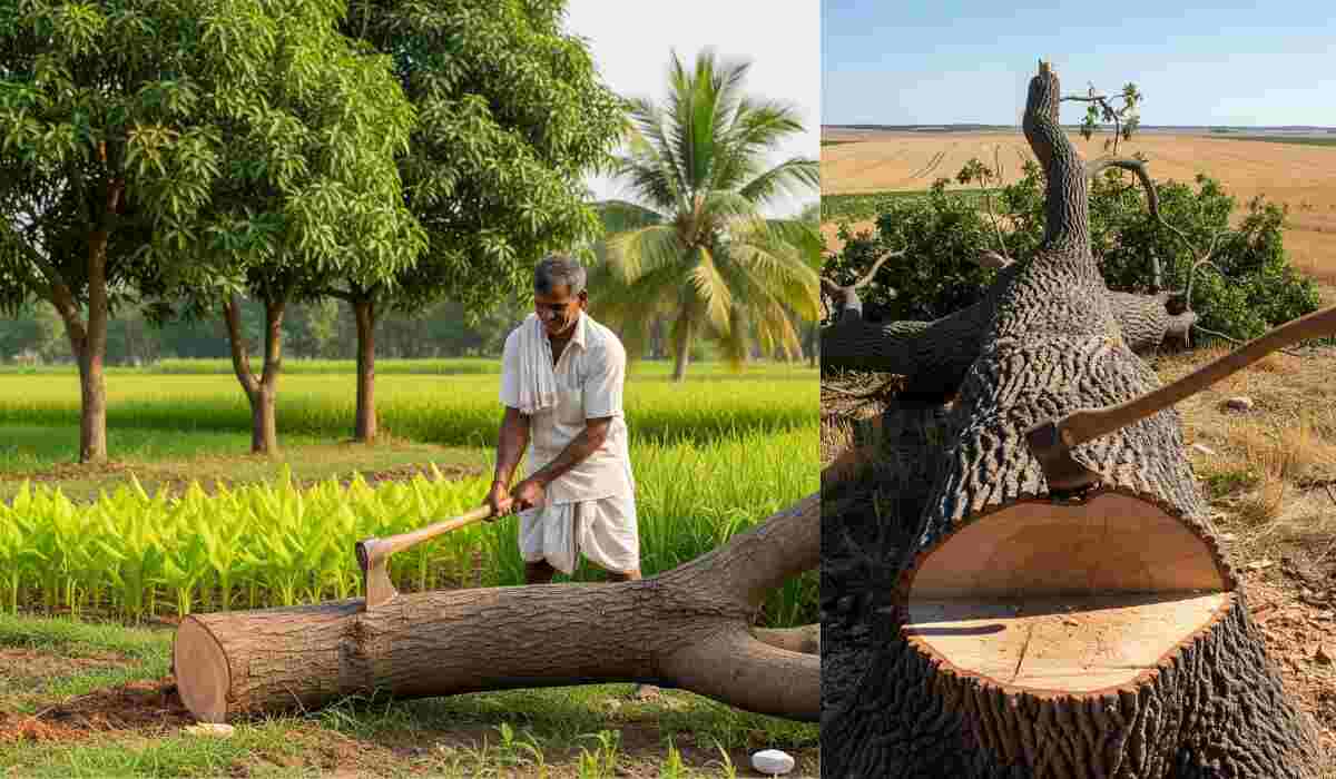 Farmers Tree Felling Rules: ಕೇಂದ್ರದಿಂದ ರೈತರಿಗೆ ಗುಡ್‌ ನ್ಯೂಸ್‌: ಕೃಷಿ ಭೂಮಿಯಲ್ಲಿ ಮರ ಕಡಿಯಲು ನಿಯಮ ಸರಳೀಕರಣ!