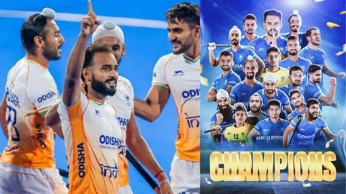 Asia Cup Hockey 2025 Final: ಏಷ್ಯಾ ಕಪ್ ಹಾಕಿ: ಭಾರತ 4-1ರಿಂದ ದಕ್ಷಿಣ ಕೊರಿಯಾ ಮಣಿಸಿ 8 ವರ್ಷಗಳ ನಂತರ ಕಿರೀಟ, ವಿಶ್ವಕಪ್ ಪ್ರವೇಶ ಖಚಿತ!