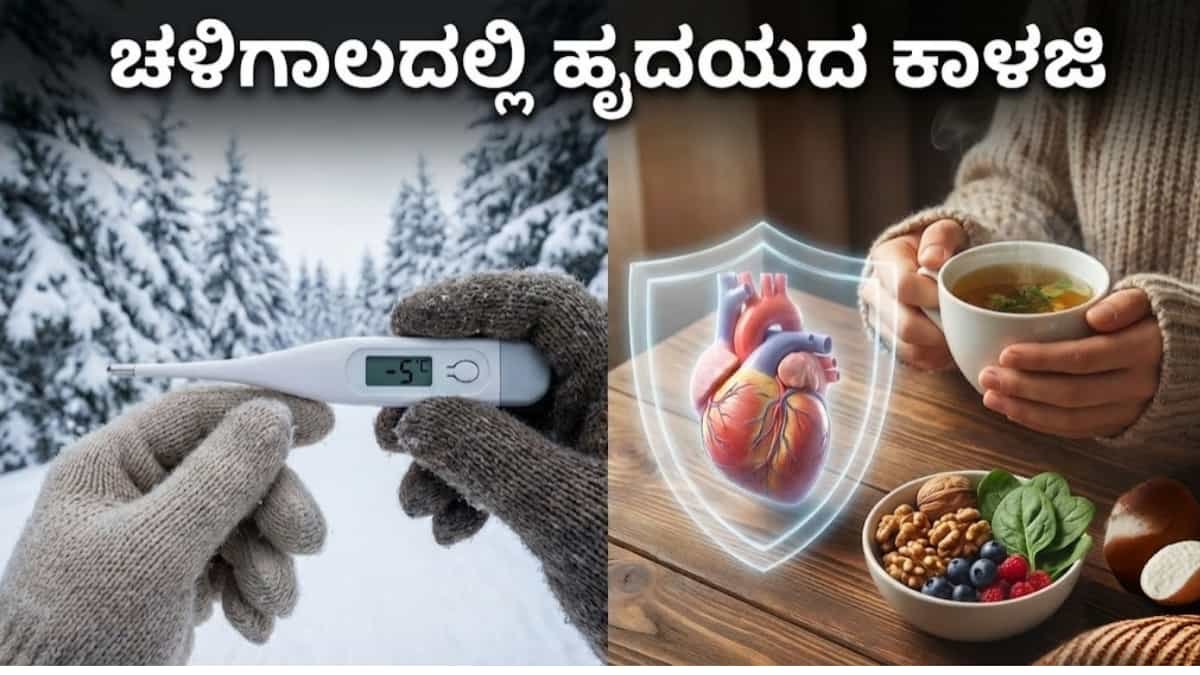 ಚಳಿಗಾಲದಲ್ಲಿ ಹೆಚ್ಚುತ್ತಿದೆ ಹೃದಯಾಘಾತದ ಭೀತಿ: ನಿಮ್ಮ ಹೃದಯ ಸುರಕ್ಷಿತವಾಗಿರಲು ಈ 10 ಕ್ರಮಗಳನ್ನು ಅನುಸರಿಸಿ!