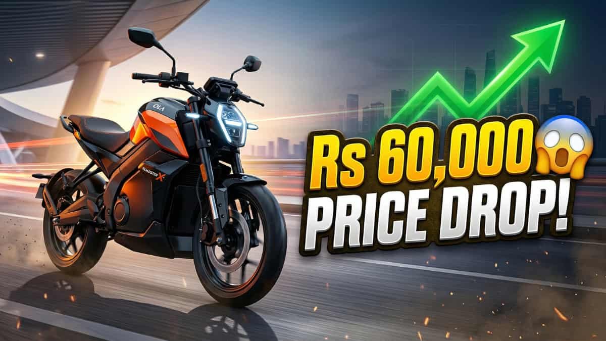 MASSIVE Rs 60K Price Drop! Ola Roadster 9.1 is Now Cheaper Than Ever – Why You Need to Hurry!