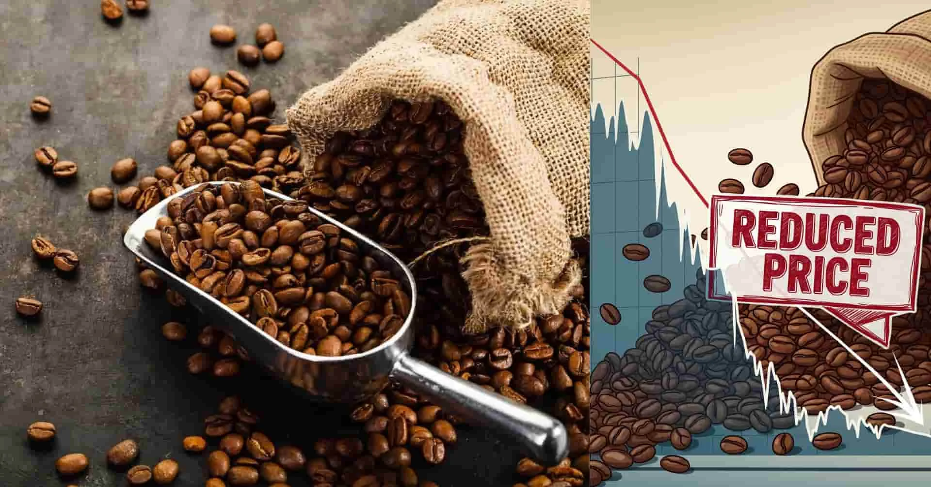 Coffee Rate: ಕಾಫಿ ದರ ದಿಢೀರ್ ಇಳಿಕೆ: ಜಾಗತಿಕ ಮಾರುಕಟ್ಟೆ ಆಘಾತ: ರೋಬಸ್ಟಾ, ಅರೇಬಿಕಾ ದರ ಪಾತಾಳಕ್ಕೆ – ಬೆಳೆಗಾರರಿಗೆ ಸಂಕಷ್ಟ!