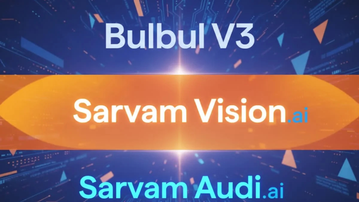 ಬೆಂಗಳೂರಿನ 'Sarvam AI' ಕ್ರಾಂತಿ: ಗೂಗಲ್, ಚಾಟ್ಜಿಪಿಟಿಗಿಂತಲೂ ಪವರ್ಫುಲ್! 3 ಹೊಸ ಟೂಲ್ಸ್ ಬಿಡುಗಡೆ, ಜಗತ್ತೇ ನಿಬ್ಬೆರಗು!