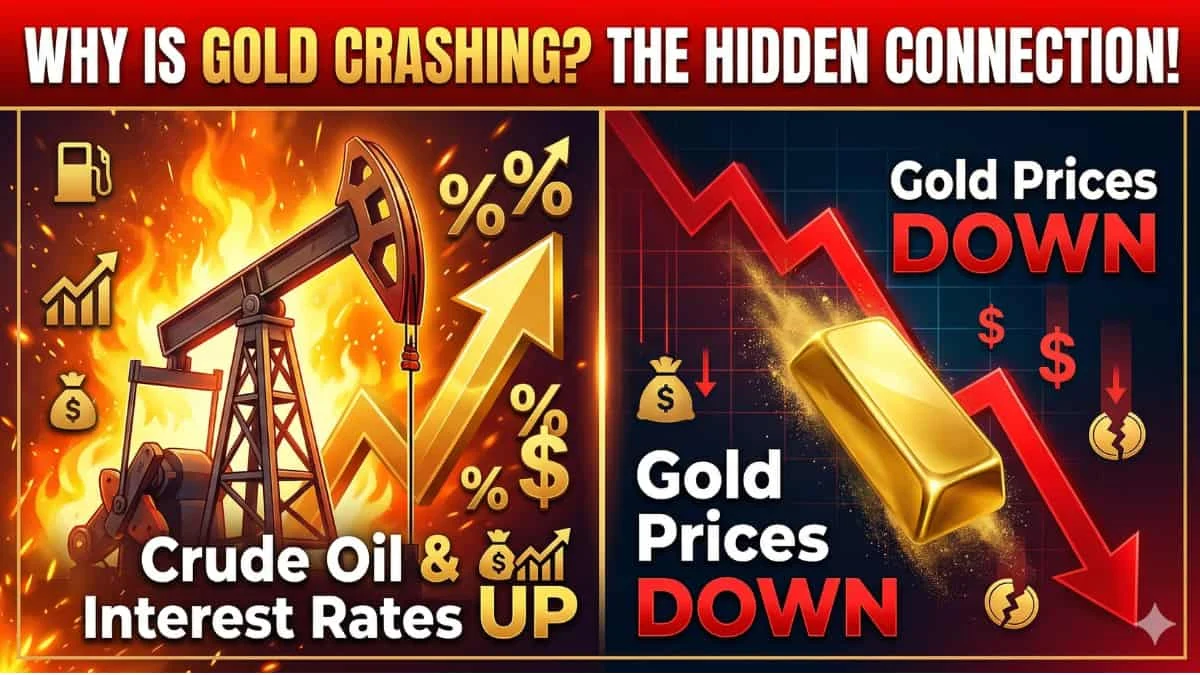 Why is Gold Crashing During a War? The Hidden Truth Nobody is Telling You!