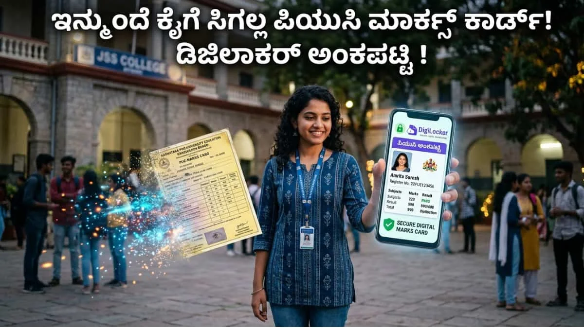 PUC Marks Card: PUC ವಿದ್ಯಾರ್ಥಿಗಳೇ ಗಮನಿಸಿ: 2027ರಿಂದ ಪ್ರಿಂಟೆಡ್ ಅಂಕಪಟ್ಟಿ ರದ್ದು! ಹಾಗಾದ್ರೆ ಅಡ್ಮಿಷನ್! ಕೆಲಸಕ್ಕೆ ಮುಂದೇನು? ಕಂಪ್ಲೀಟ್ ಡೀಟೇಲ್ಸ್ ಇಲ್ಲಿದೆ!